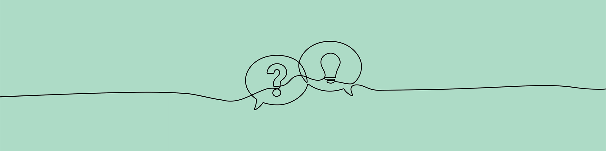 FAQ illustration - frequently asked questions