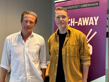 Jari Kickbusch og lektor James Maguire